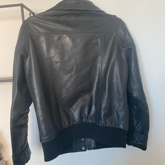 Oversized Genuine Leather Jacket made in Argentina - Picture 7 of 10